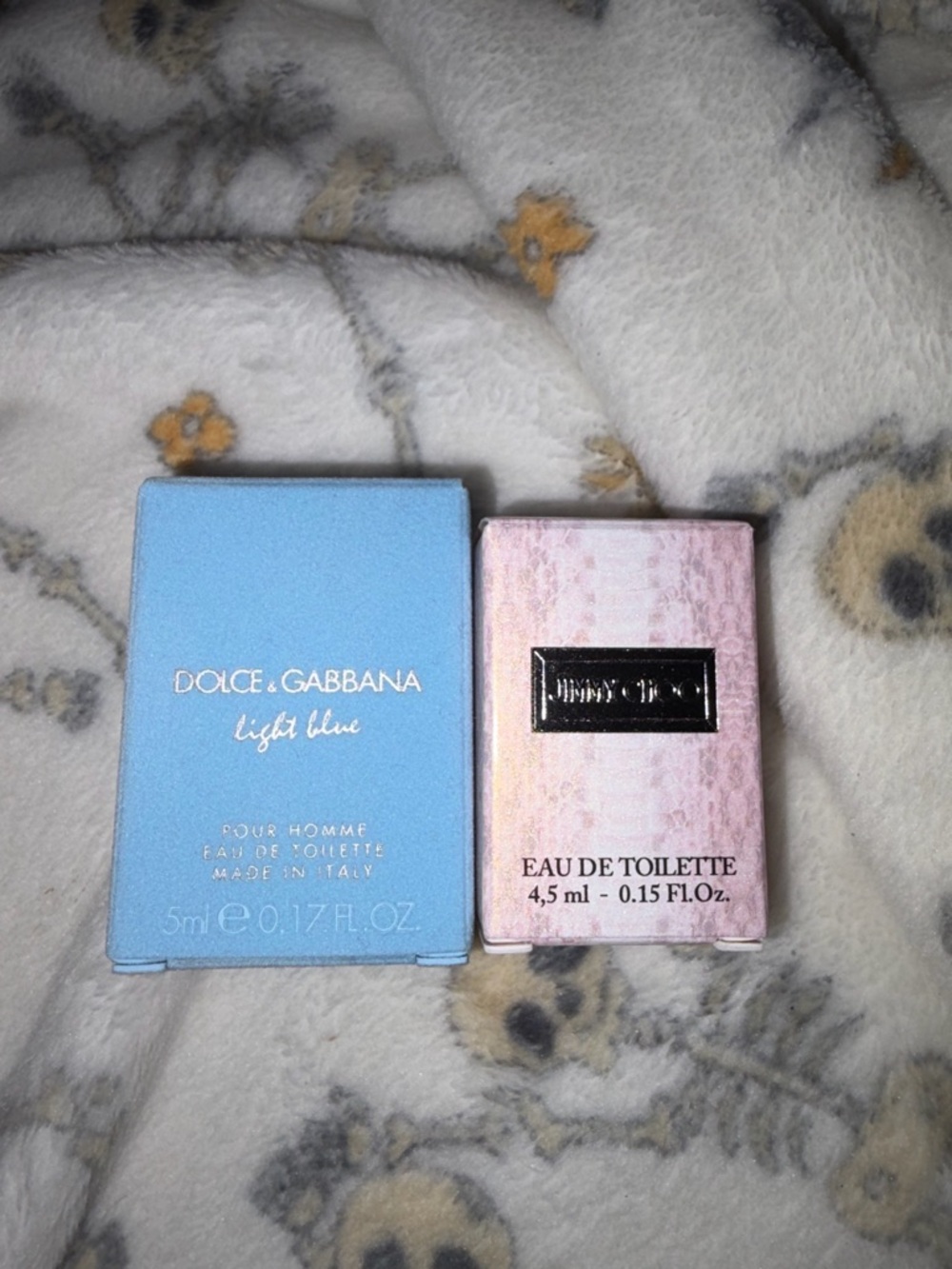 Dolce & Gabbana Light Blue Mini and jimmy choo mini